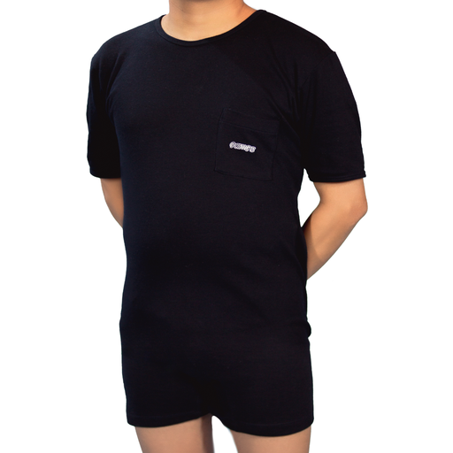 Body tipo short para adulto - unisex